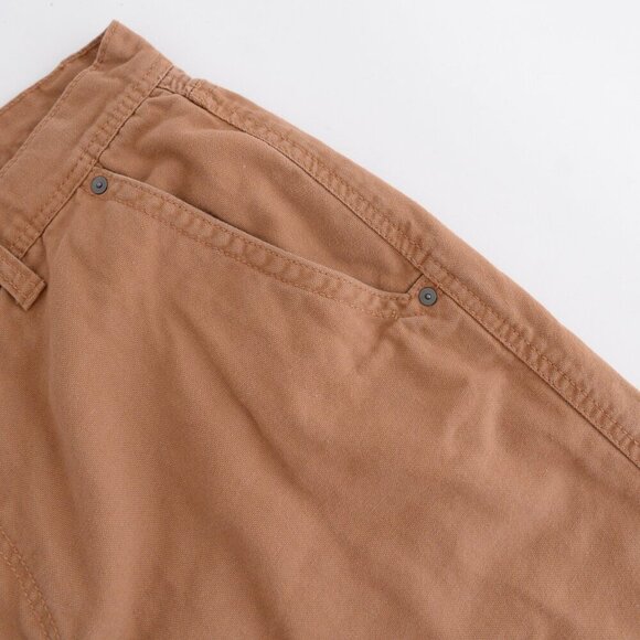 32 Degrees Heat Tan Heavyweight Cotton Lined Carpenter Dungarees Pants 38X32 - Picture 8 of 14